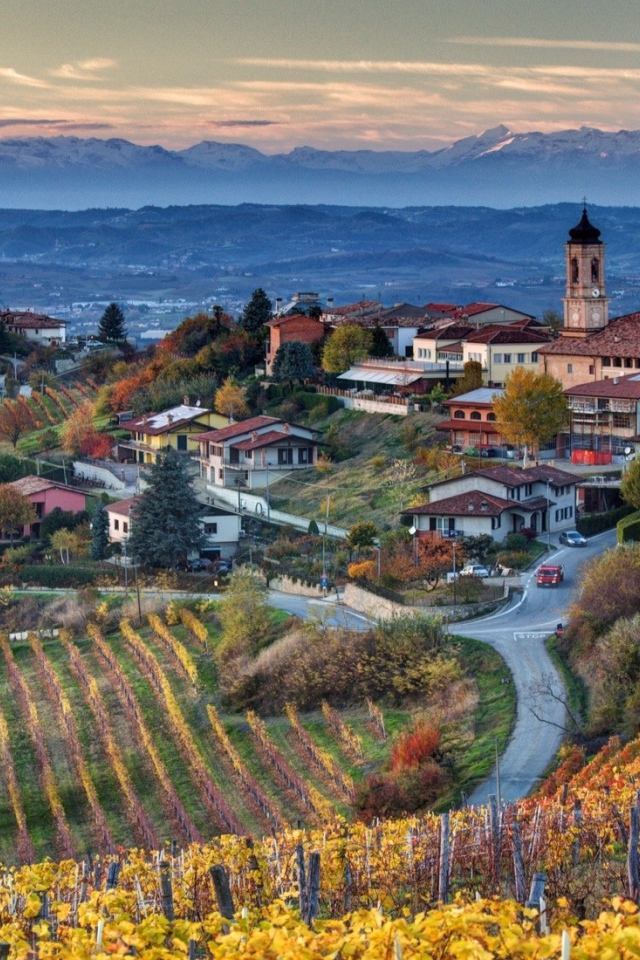 Возделанные поля Италии