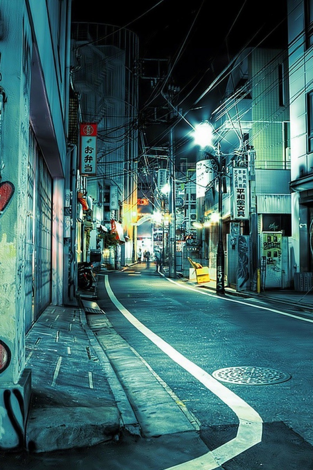 Токио городские рисунки