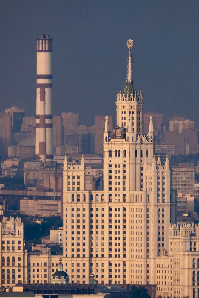 Удивительный пейзаж Москвы