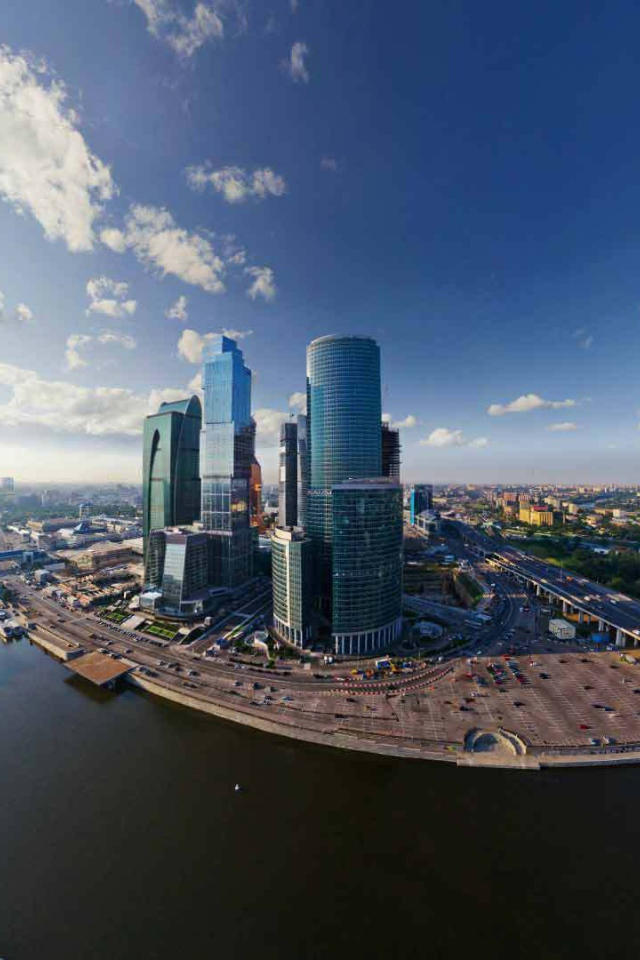 Удивительный вид на Москву