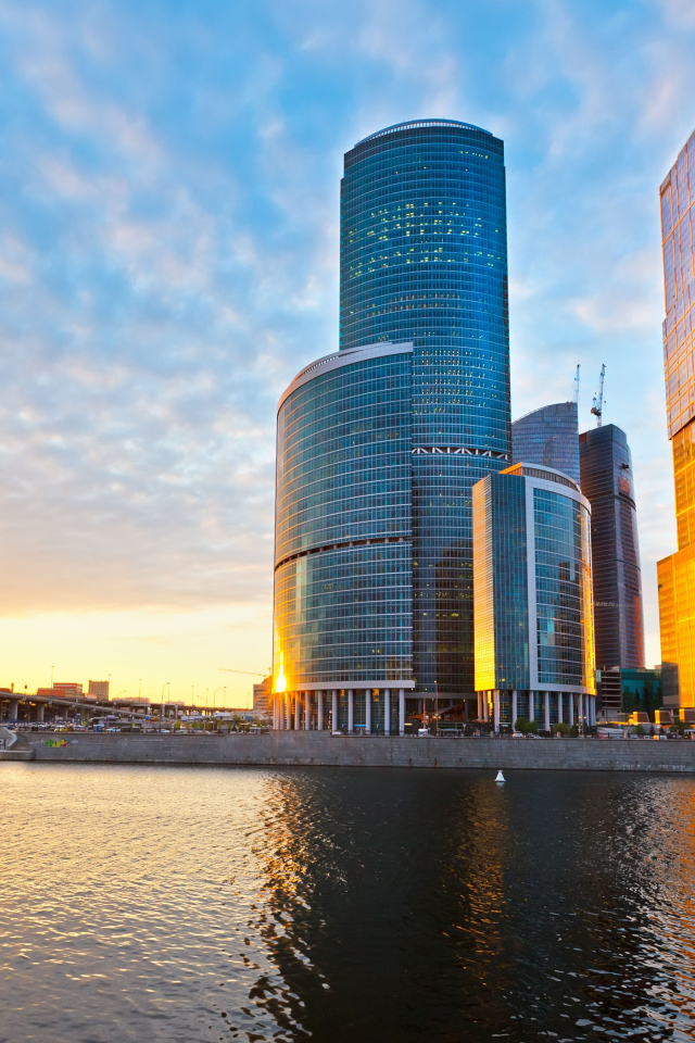 Москва на закате