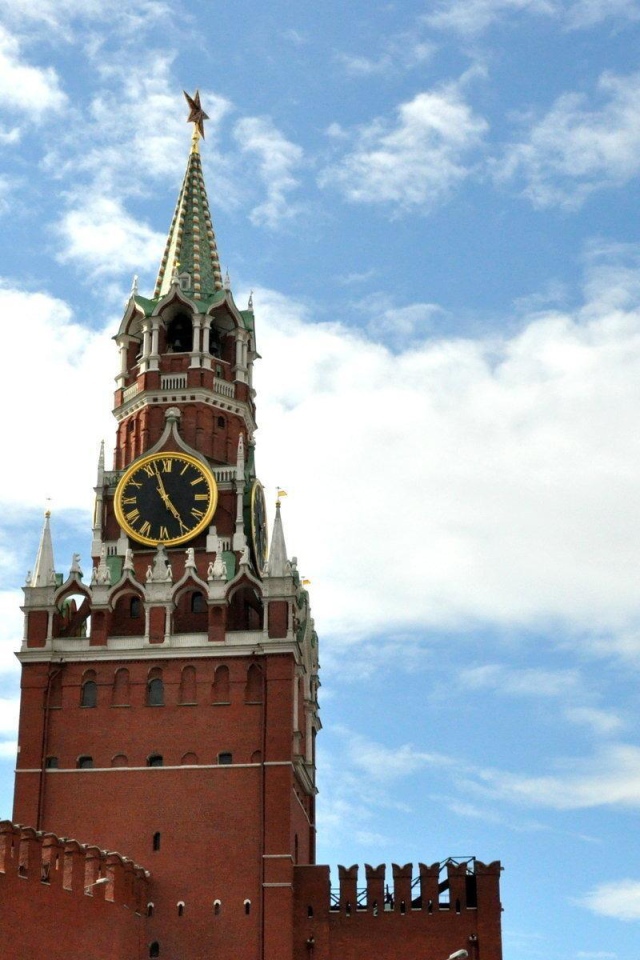 Часы Кремля в Москве