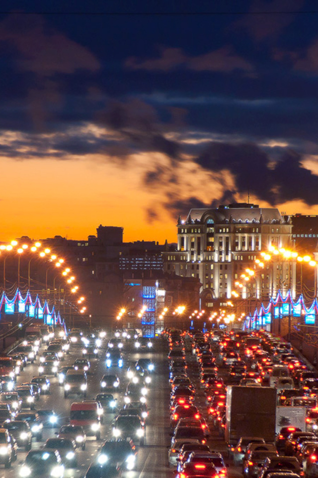 Пробка в Москве