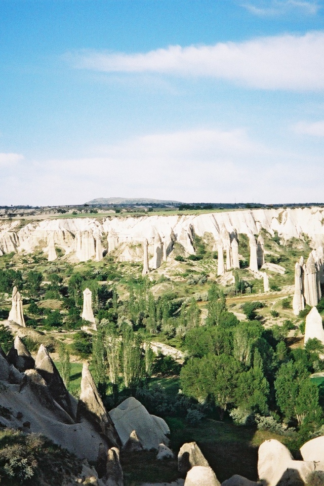 Волшебные дымоходы Турции удивительный пейзаж