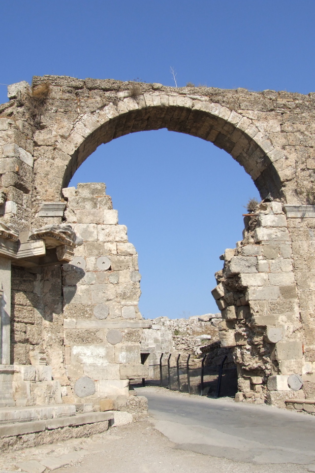 Древний город в Агора Турция