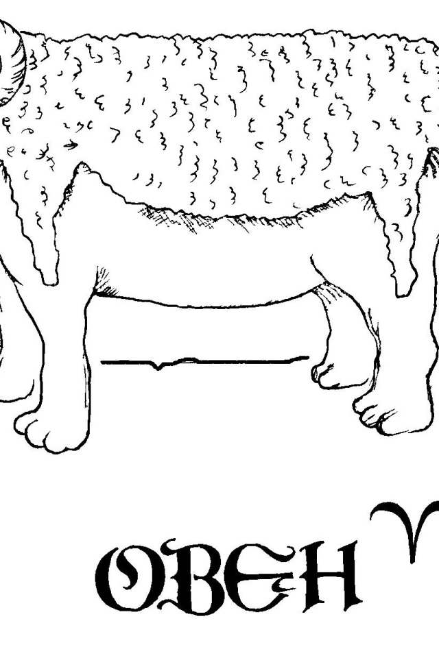 Овен, смешная картинка