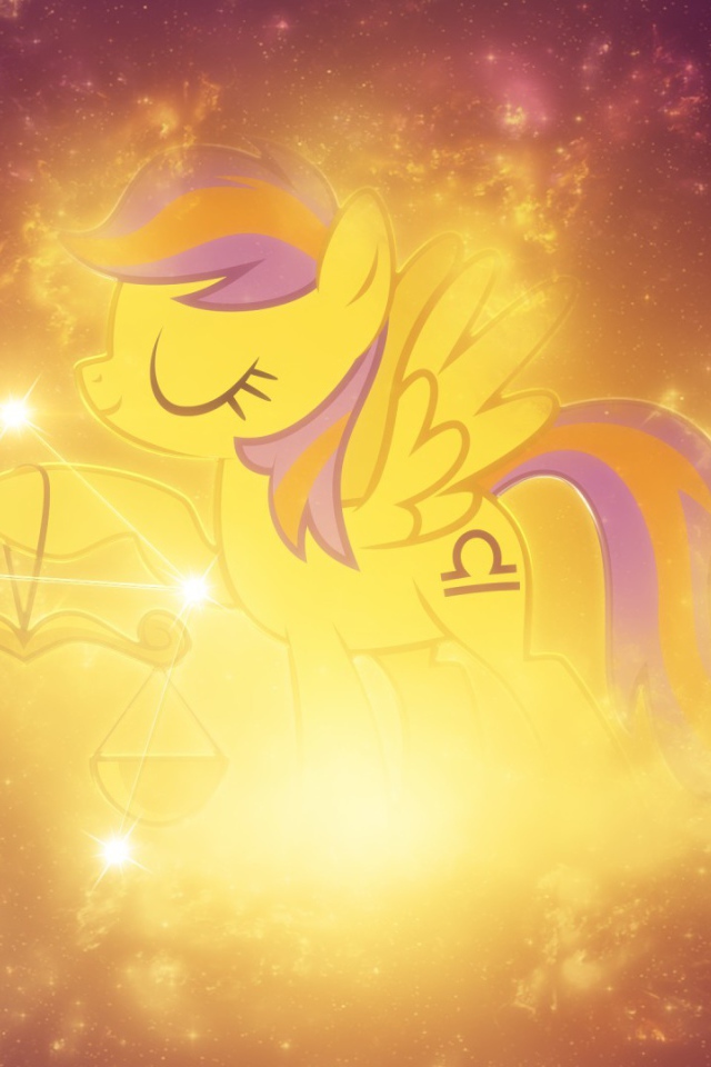 Красивый детский рисунок, весы