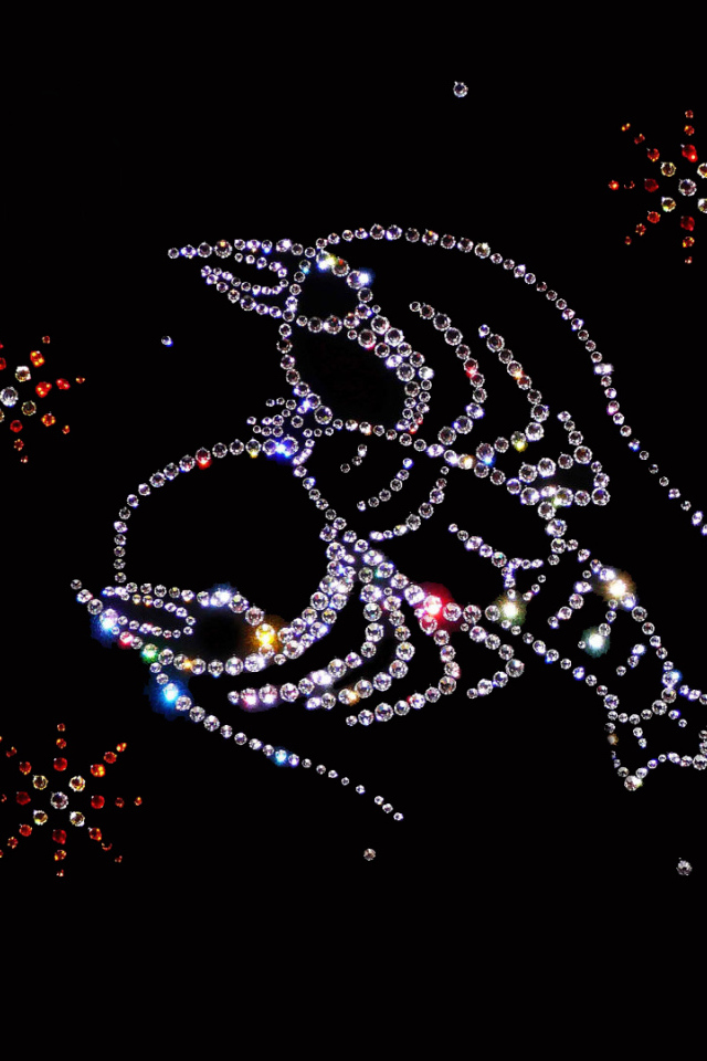 Рак из драгоценных камней