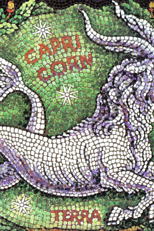 Козерог, мозаика