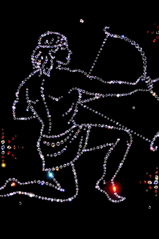 Стрелец из драгоценных камней