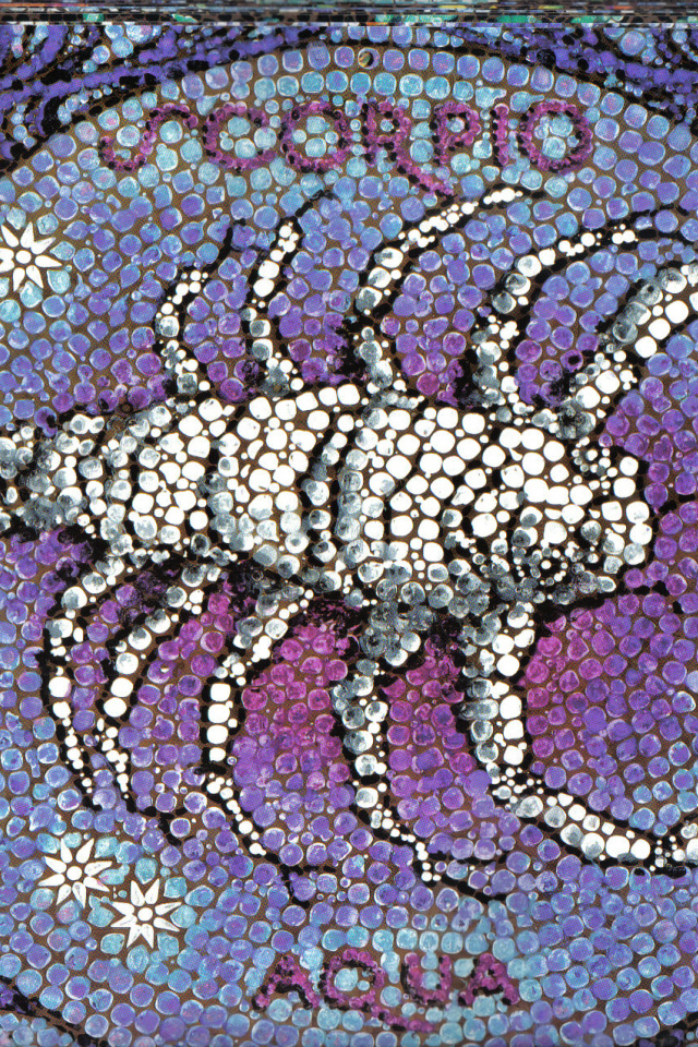 Скорпион, мозаика