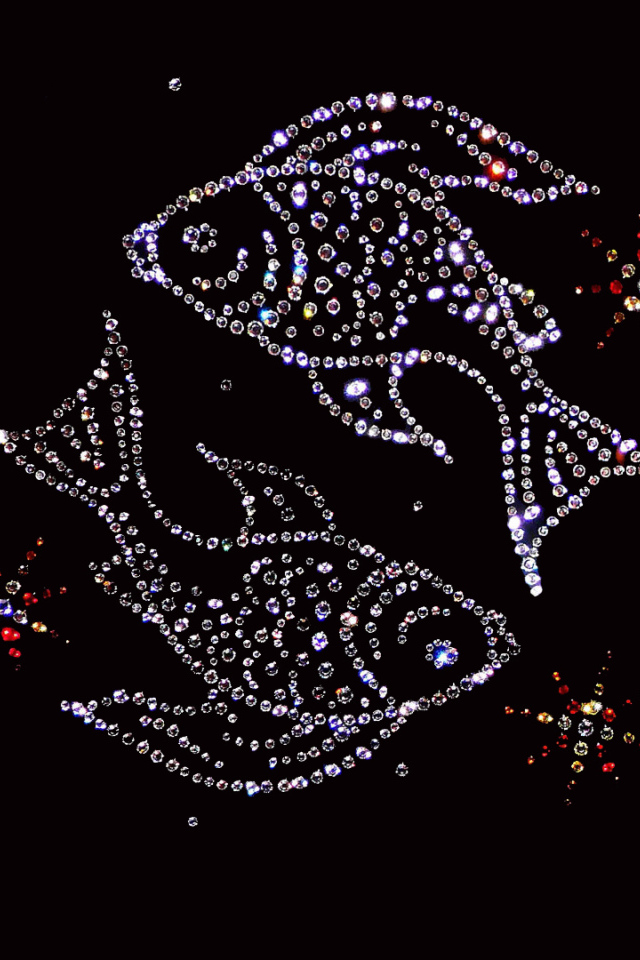 Рыбы из драгоценных камней