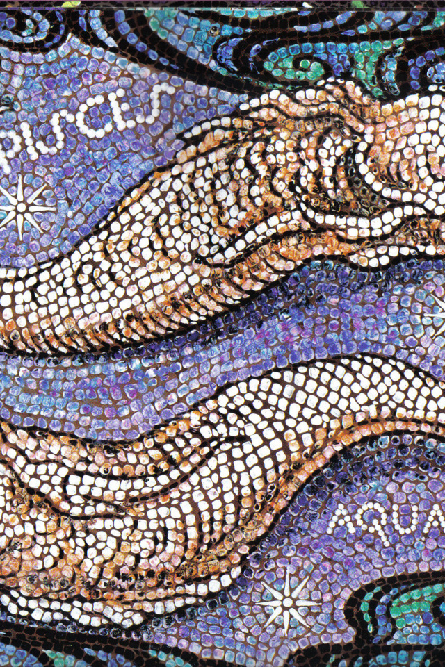 Рыбы, мозаика