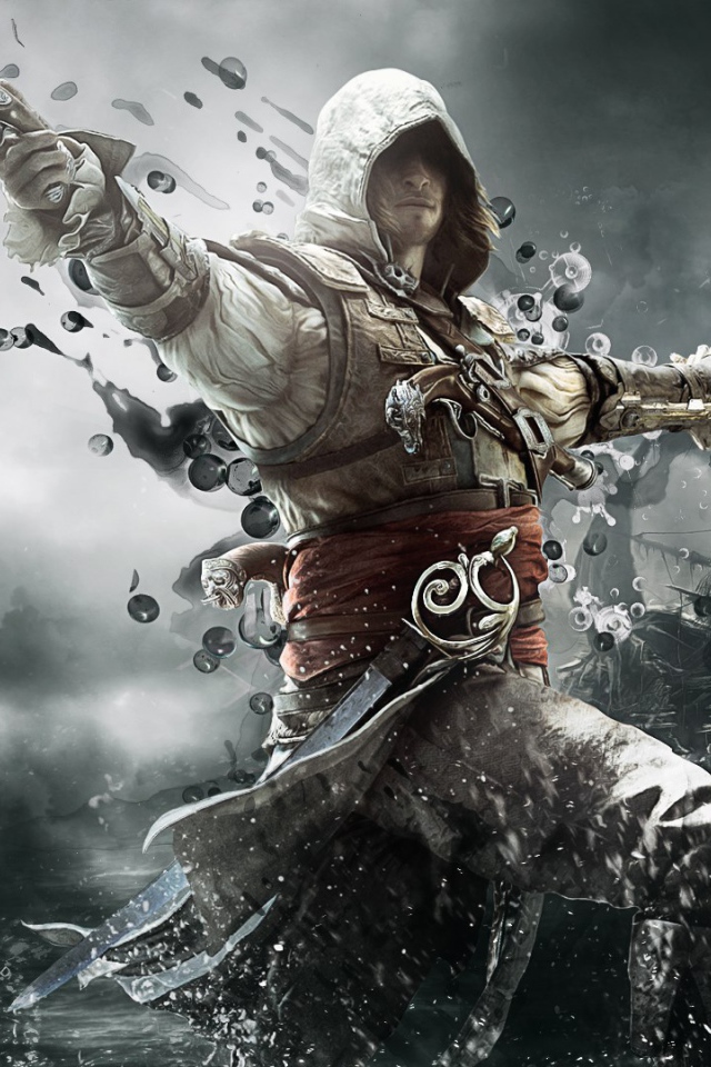 Кредо Убийцы IV герой в действии