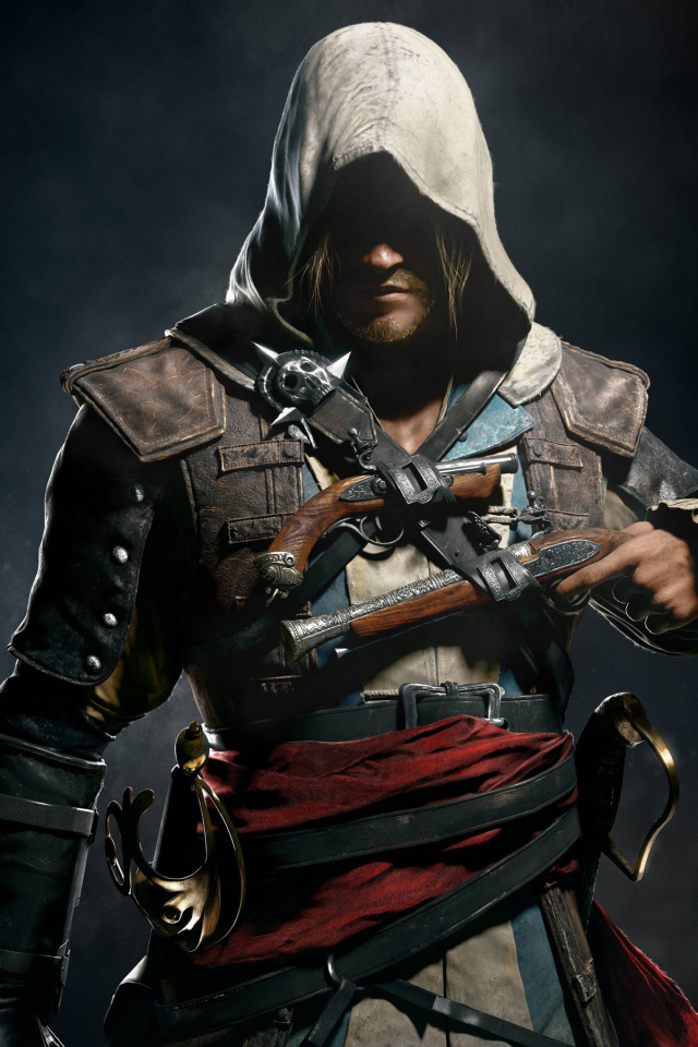 Кредо Убийцы IV герой в черном