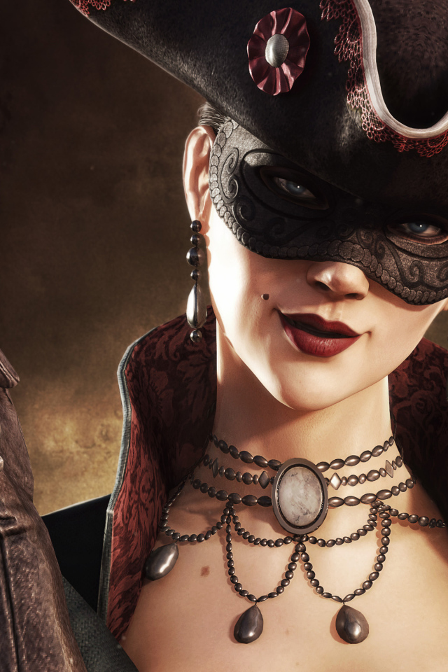  Кредо Убийцы IV женщина в маске