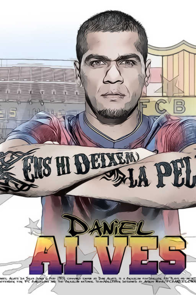 Барселона Даниэл Алвес татуировки