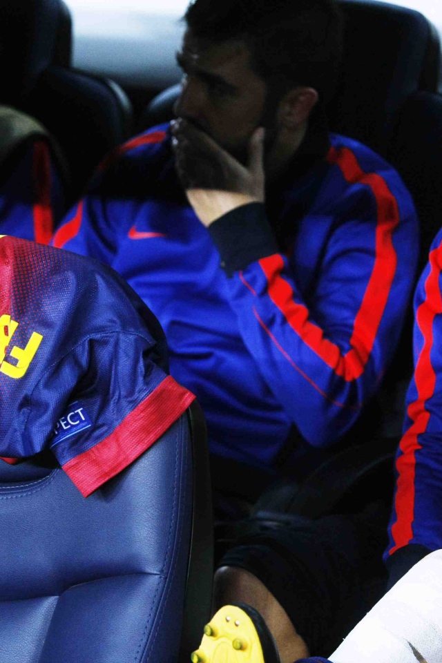 Барселона Франсеск Фабрегас в машине