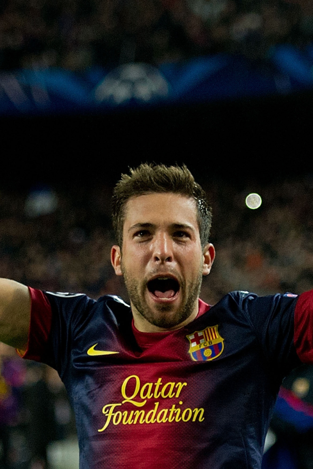 Барселона Хорди Альба выиграл игру