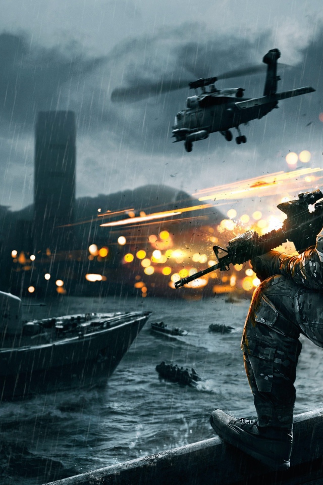 Battlefield 4 снайпер флота