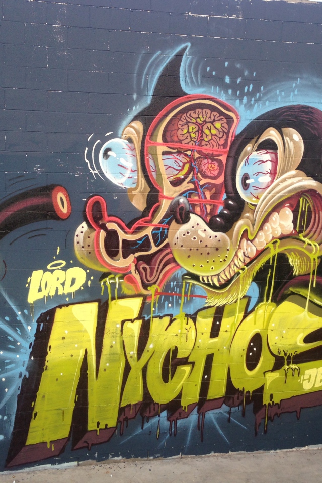 Красивое граффити