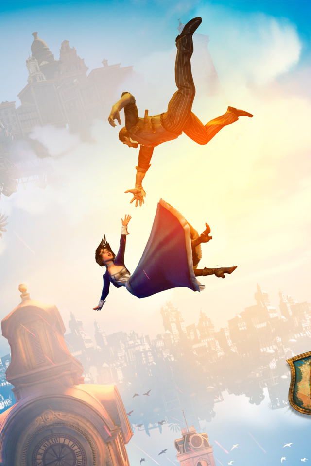 Bioshock Infinite: герой спасает даму