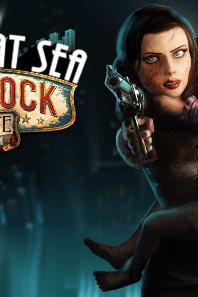 Bioshock Infinite: женщина защищает ребенка