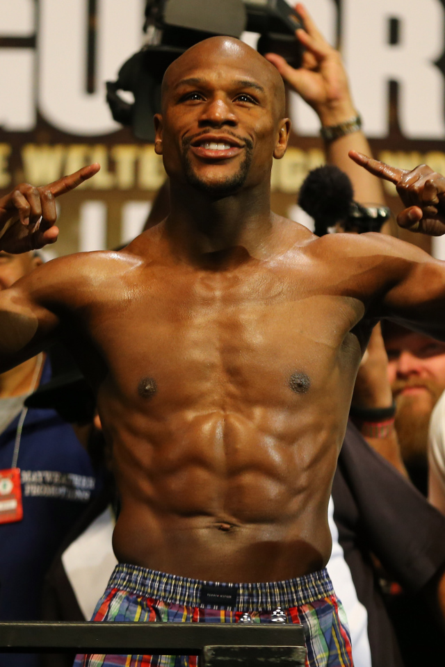 Boxer Floyd Mayweather Jr