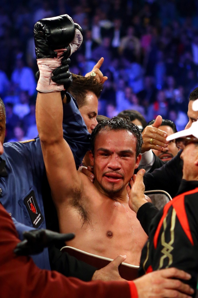 Боксер Хуан Мануэль Маркес чемпион