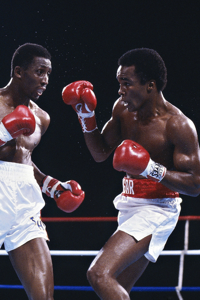 Боксер Томас Хернс на ринге