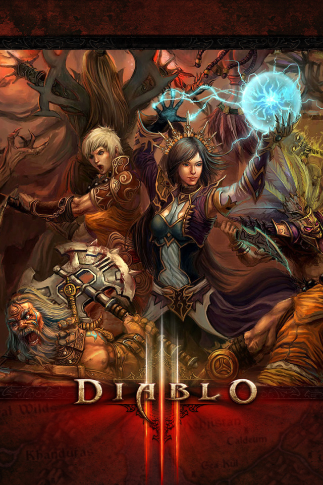  Diablo III: герои используют свои способности