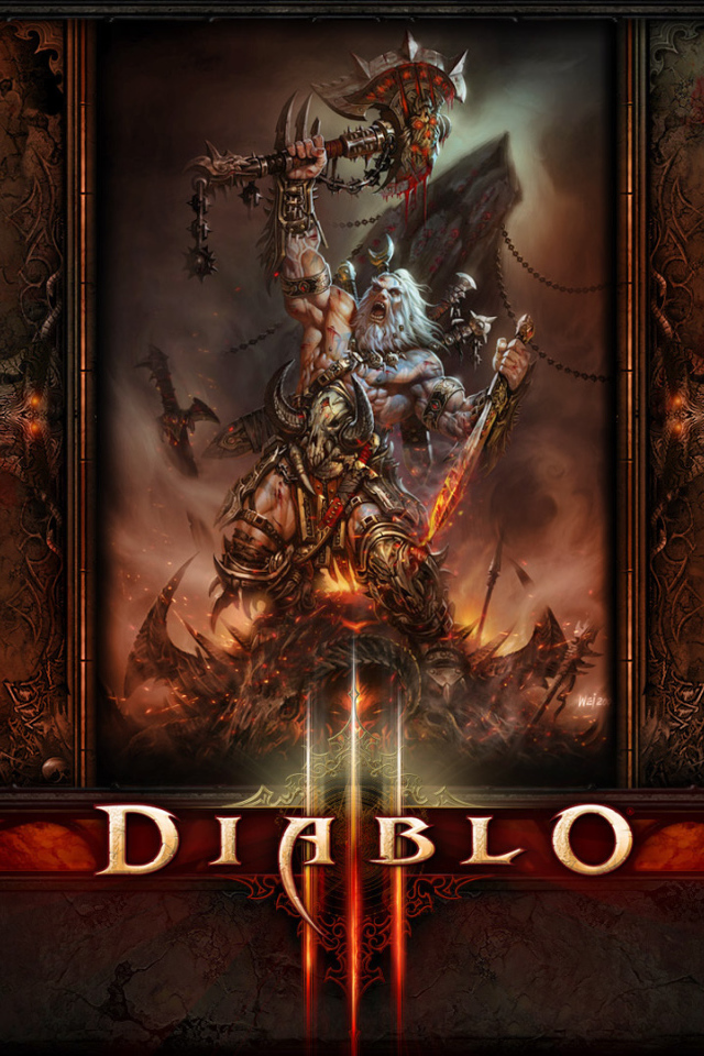 Diablo III: the barbarian