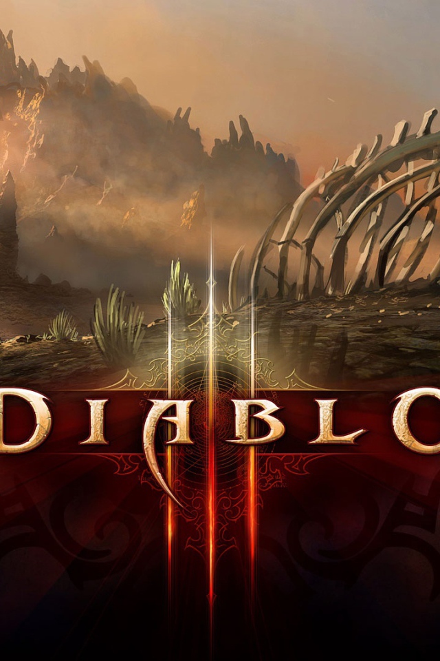  Diablo III: скелет дракона