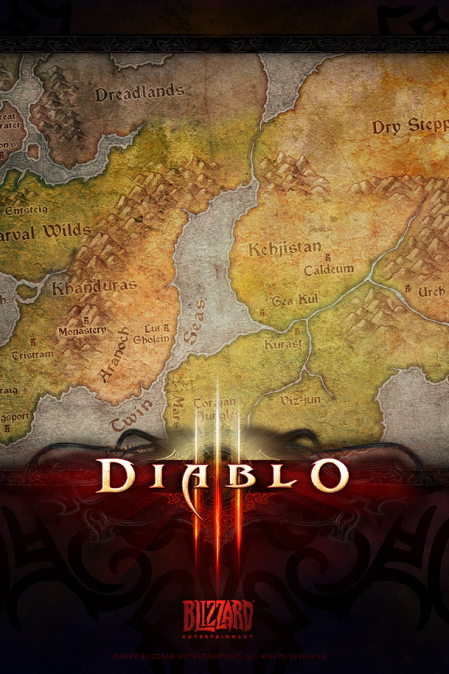 Diablo III: world map