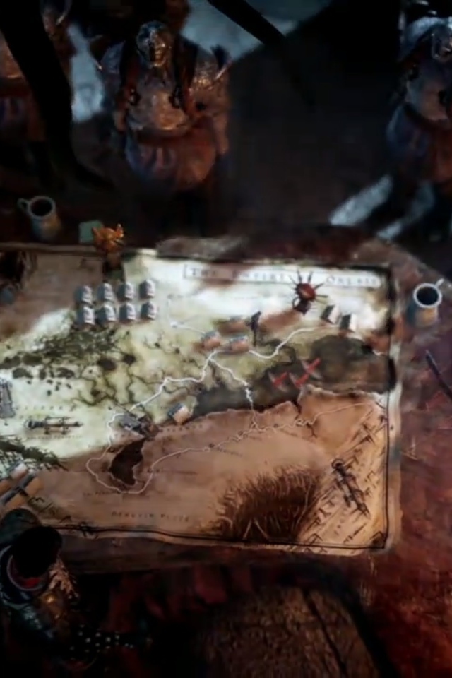 Dragon Age Inquisition: the map