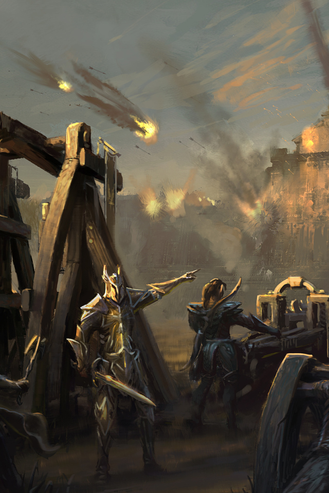 Elder Scrolls Online: нападение на замок