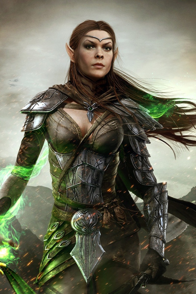 Elder Scrolls Online: эльф маг