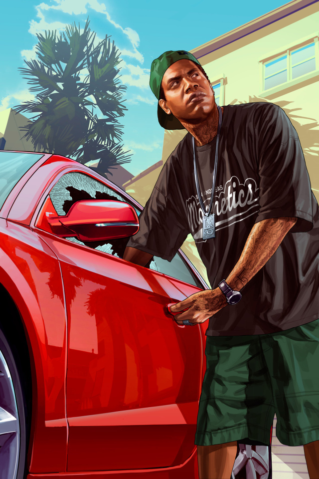 Угон автомобиля в GTA 5