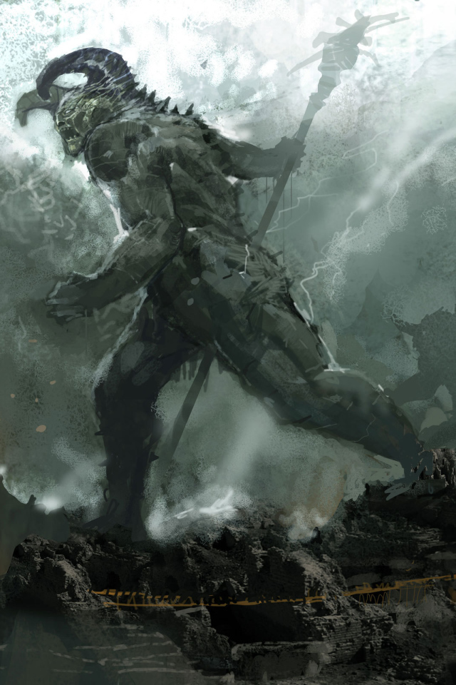 God of War: Ascension: огромное чудовище