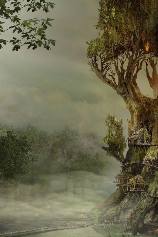 God of War: Ascension: дом на дереве