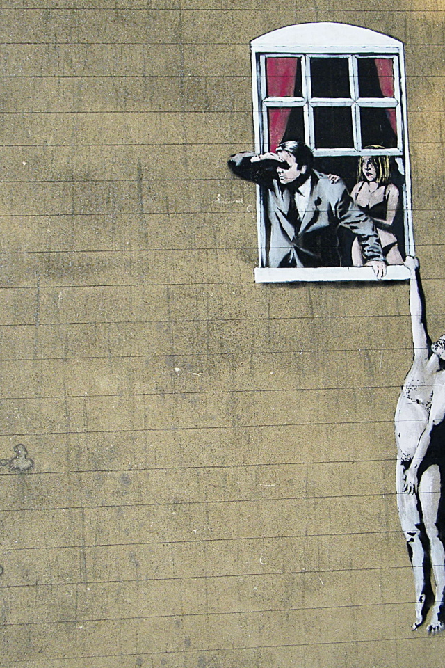 Граффити, любовник, Бэнкси