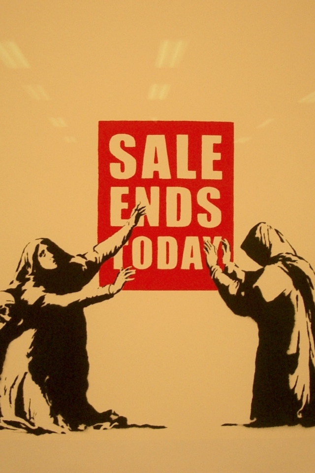 Graffiti, sale ends today, Banksy