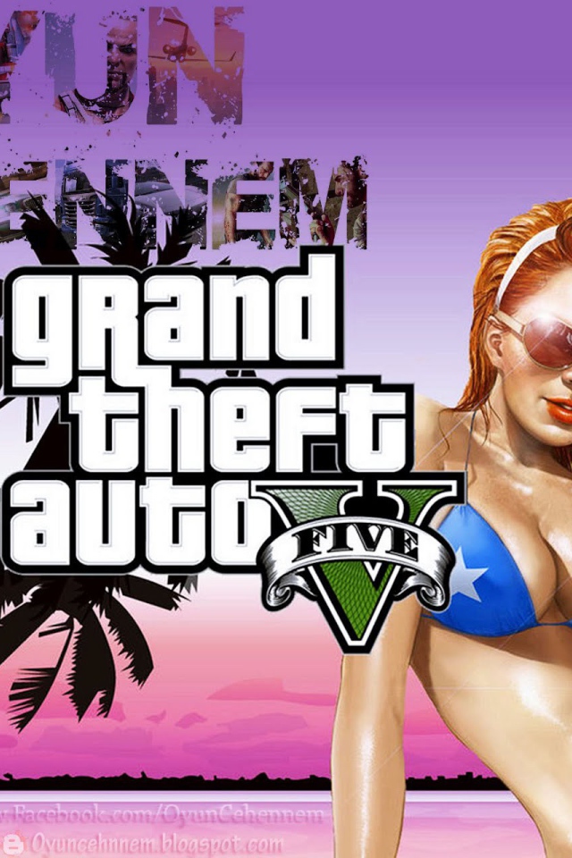 Grand Theft Auto V американская девушка