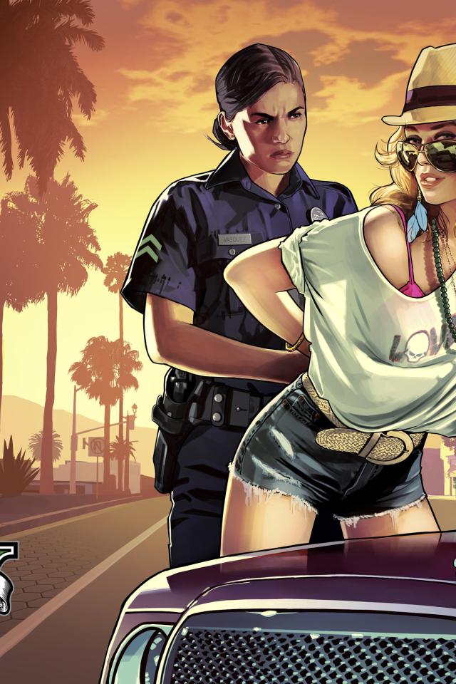 Grand Theft Auto V арест