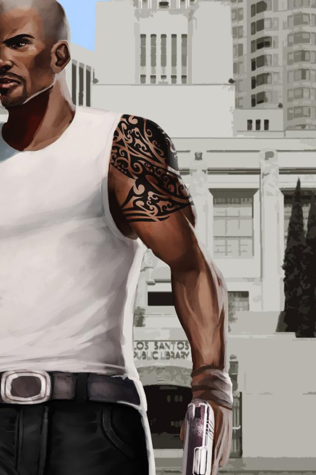 Grand Theft Auto V черный парень
