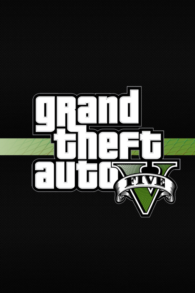 Grand Theft Auto V черные обои HD