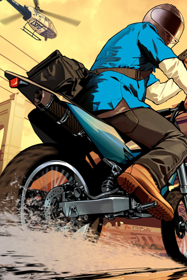 Grand Theft Auto V мотоцикл