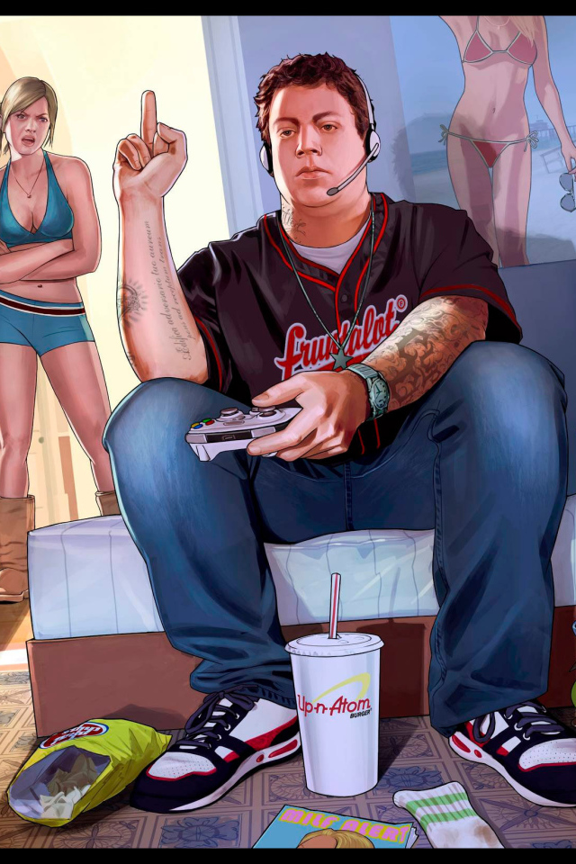 Grand Theft Auto V игрок