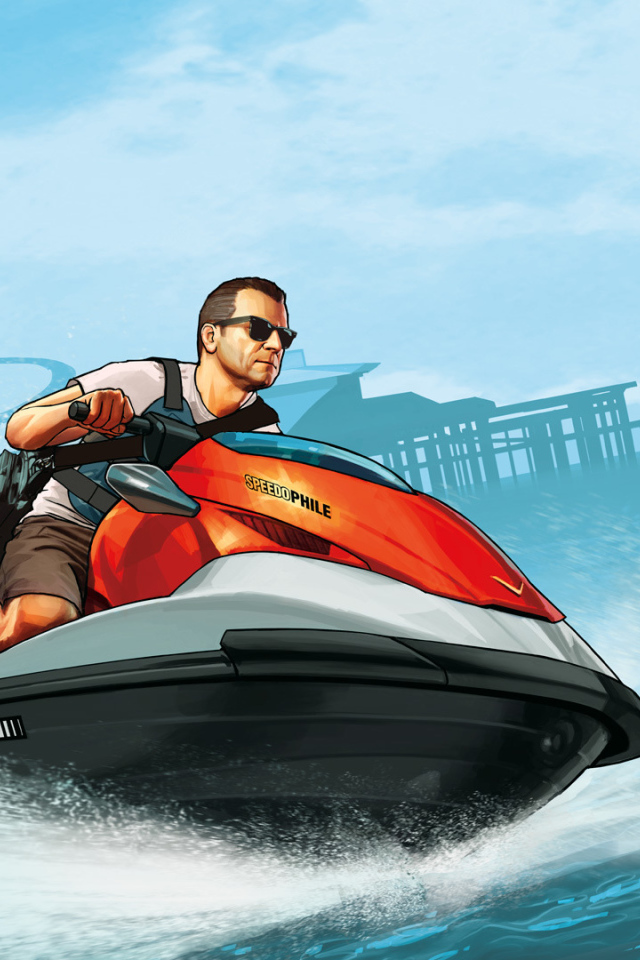 Grand Theft Auto V катер
