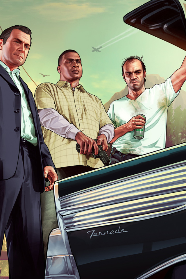 Grand Theft Auto V багажник